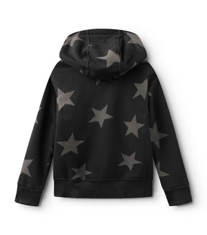 nununu-Star Zip Hoodie (black)