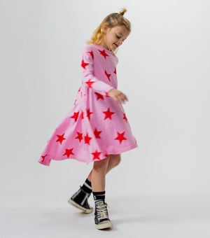 nununu- Star 360 Dress (super pink)