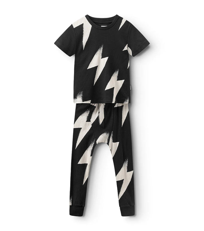 NUNUNU- BOLT LOUNGEWEAR (Black)