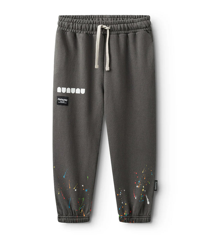 nununu- Splash Of Color Sweatpants (graphite)