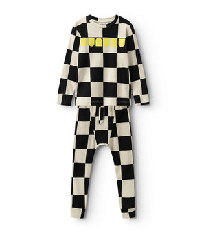 nununu- Checkmate Loungewear (smokey natural)