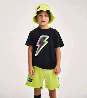 nununu- Dizzy Bolt T-shirt (black)