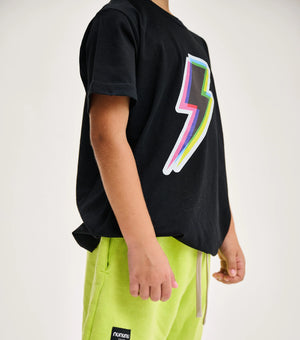 nununu- Dizzy Bolt T-shirt (black)
