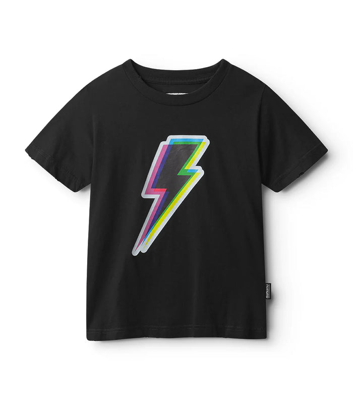 nununu- Dizzy Bolt T-shirt (black)