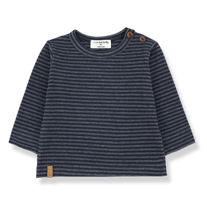 1 + in the family- OLAF long sleeve t-shirt (demin)
