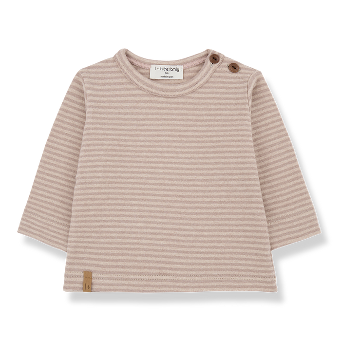 1 + in the family- OLAF long sleeve t-shirt (nude)