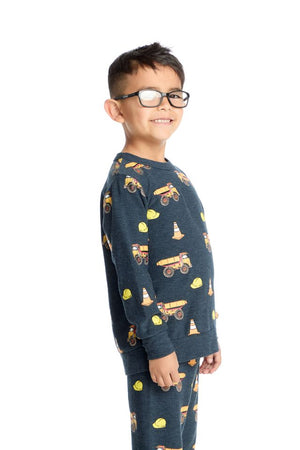 CHASER- Construction Trucks Long Sleeve T-shirt