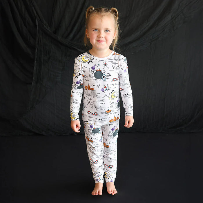 Posh Peanut- Classic Pajama Set (All Hallows Eve)
