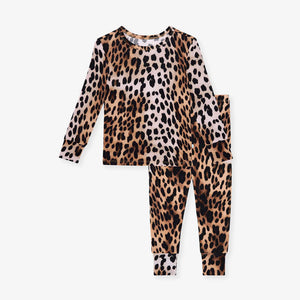 POSH PEANUT- Loretta Leopard Classic Pajama Set
