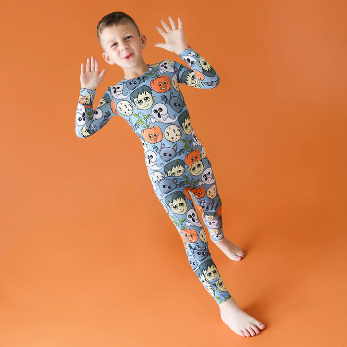 Posh Peanut- Classic Pajama Set (Little Monsters)