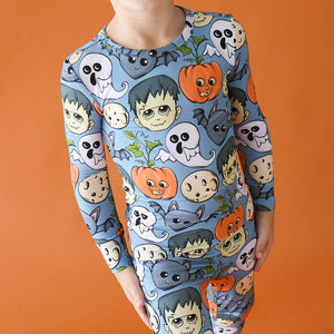 Posh Peanut- Classic Pajama Set (Little Monsters)