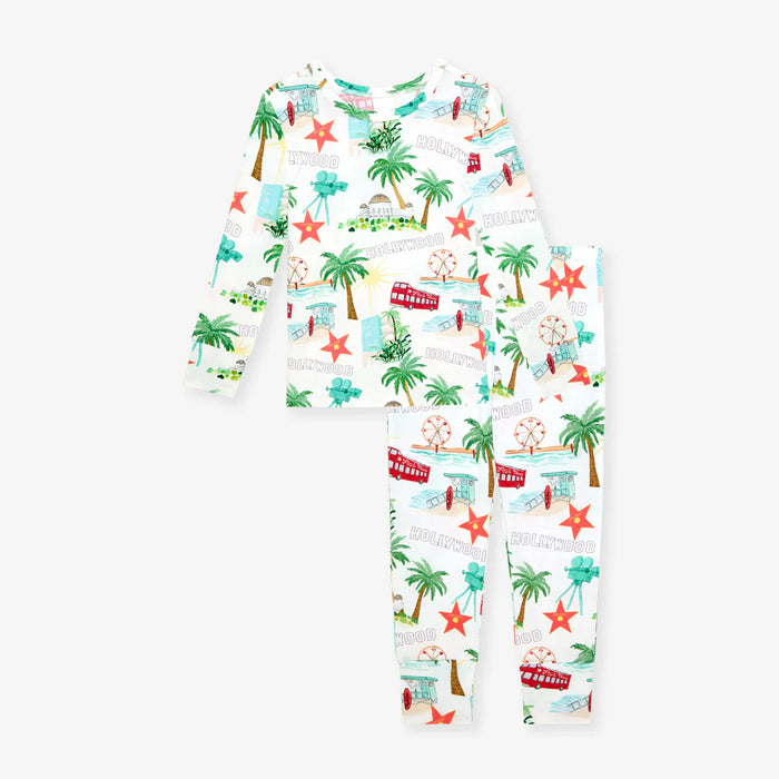 Posh Peanut- Posh Los Angeles Classic Pajama Set