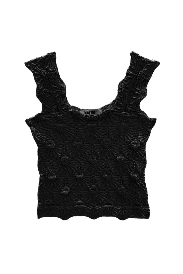 KATIEJ NYC- TWEEN MAIZIE TOP (black)