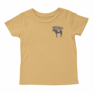 TINY WHALES- Provisions Tee (vintage gold)