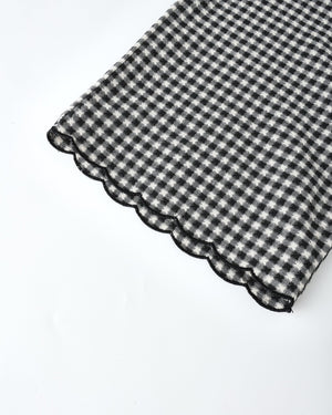 RYLEE+CRU- Wide Leg Pant || Black Gingham