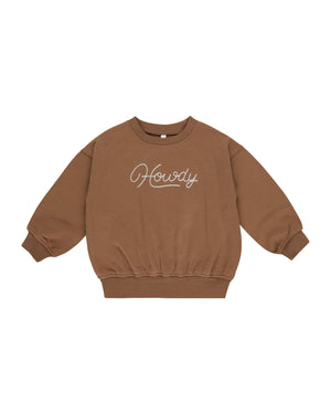 RYLEE & CRU- Howdy Relaxed Sweatshirt