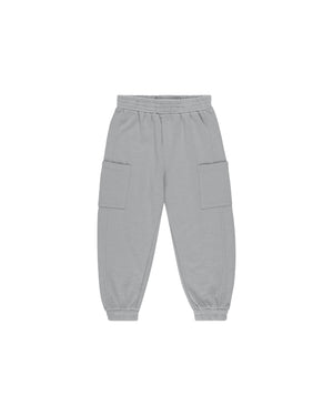 RYLEE & CRU- Dusty Blue Cargo Jogger