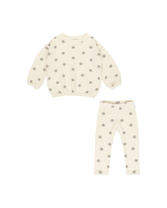 Rylee+Cru- Spongey Knit Set (Daisy)