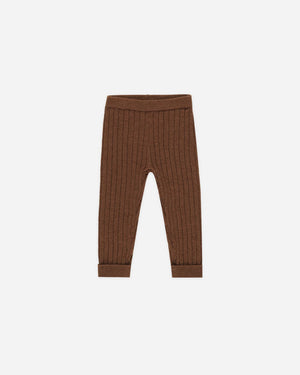 RYLEE+CRU- Boxy Pullover || Hearts & Cuffed Legging || Brown Set