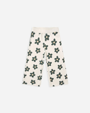 Rylee+Cru- Oversized Sweatshirt & Wide Leg Sweat pant || Daisy Set