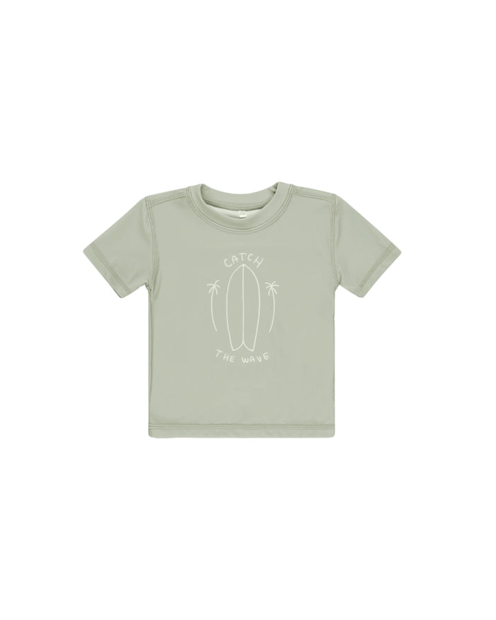 RYLEE + CRU- Sage Short Sleeve Rashguard