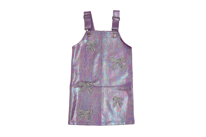 Mia New York- Bow Overall Romper