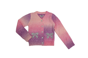 Mia New York- Ombre Cardigan Pink