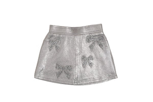 MIA NEW YORK- Bow Skort Silver