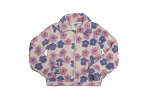 Mia New York- Flower Sherpa Jacket
