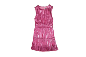 MIA NEW YORK- Double Ruffle Dress (pink)