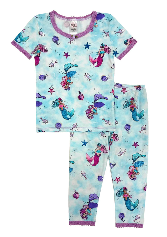 esme - Mermaid Short Sleeve pajamas