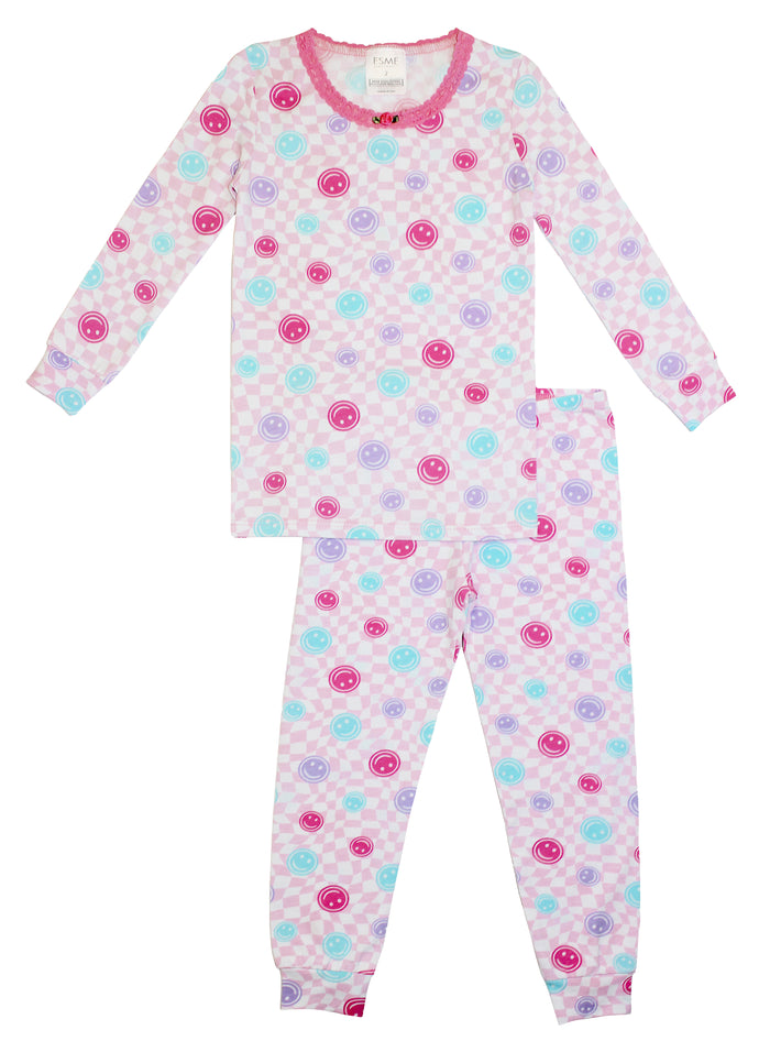 esme- Smilee Girl PJ Set