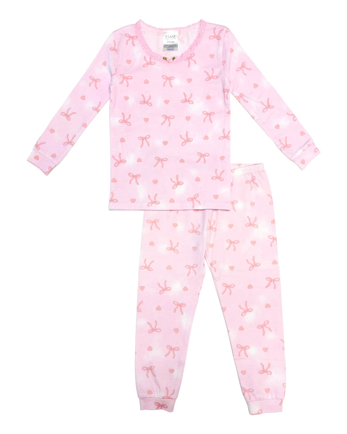 esme- Coquette long sleeve pajamas