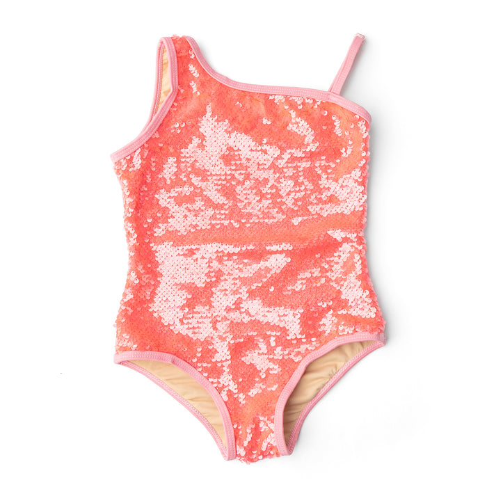 Shade Critters- Coral Sequin One Piece