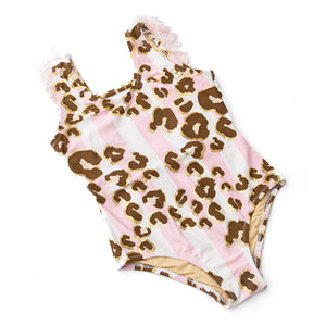 Shade Critters- Metallic Leopard One Piece Swimsuit