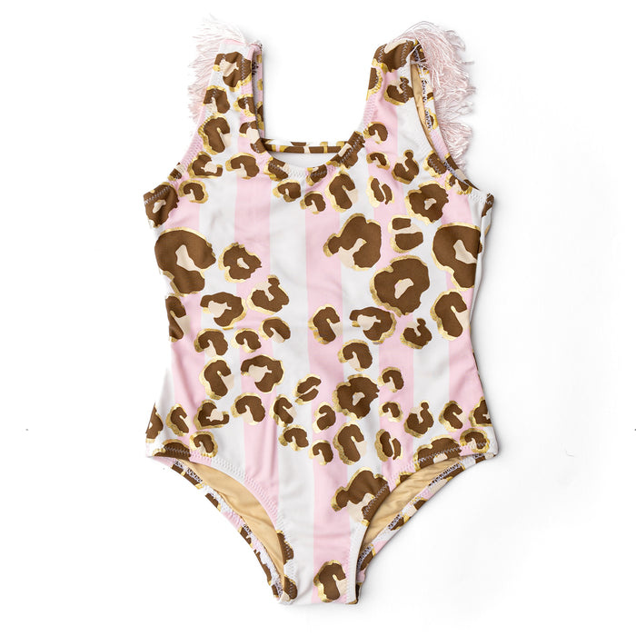 Shade Critters- Metallic Leopard One Piece Swimsuit