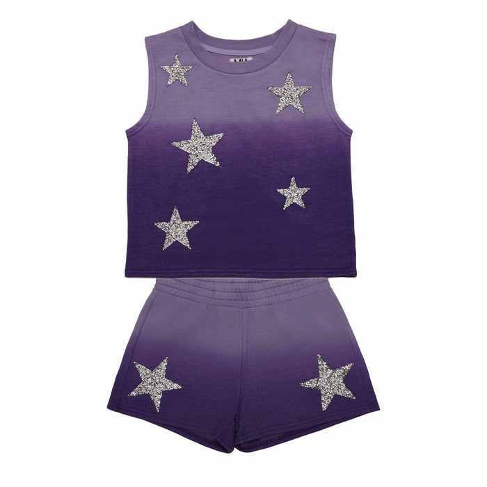 MIA NEW YORK- Purple Ombre Set