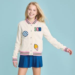 iscream- Smile Squad Sweatshirt Jacket