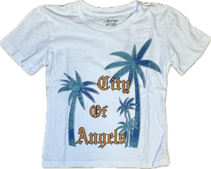 Californian Vintage- City Of Angels T-Shirt (White)