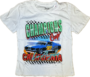 Californian Vintage- Champions T-Shirt (White)