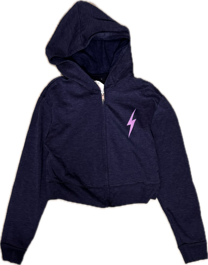 FIREHOUSE- Ombre Bolt Zip-Up Hoodie (navy)