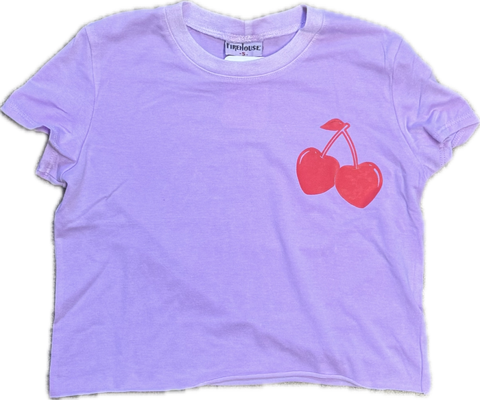 FIREHOUSE- Red Bow Shirt (grape)