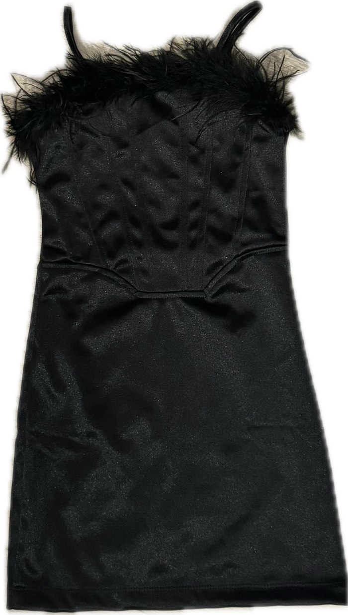 Flowers By Zoe- Black Stretch Dress