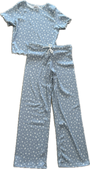 CHERYL KIDS- Flowers Top & Pants Set