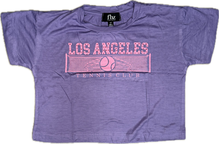 FLOWERS BY ZOE-Los Angeles Tennis Club (Purple)