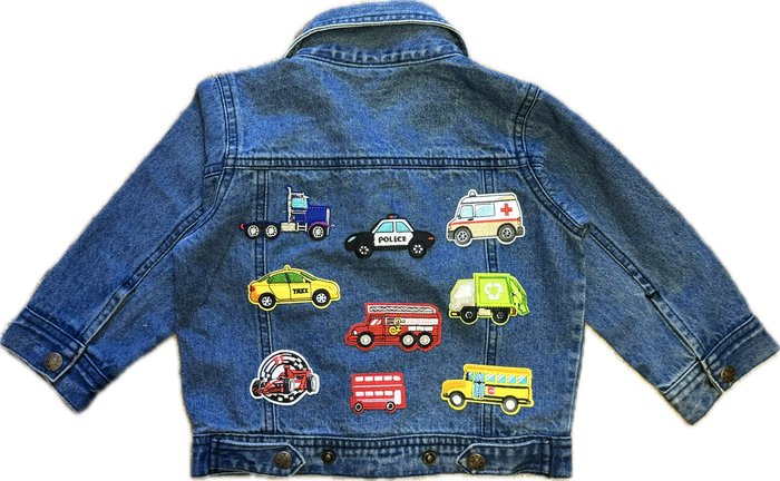 RHT- Car Patches Denim Jacket
