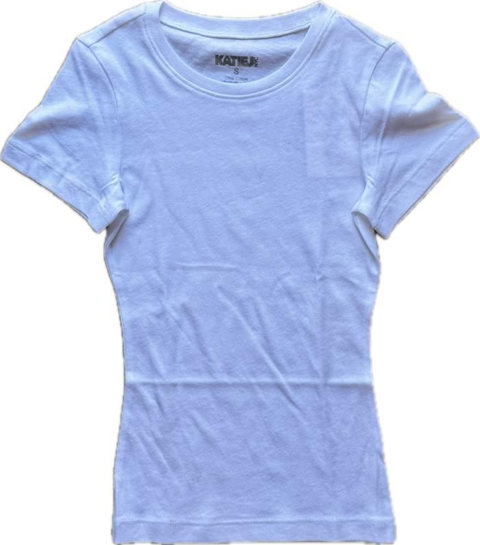 KATIEJ NYC- TWEEN GRATEFUL SHORT SLEEVE TEE (white)
