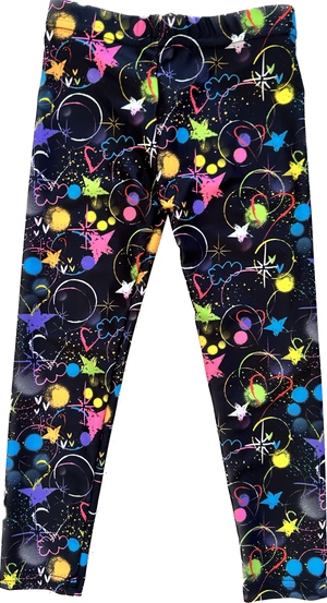 Dori Creations - Multi Heart & Stars leggings