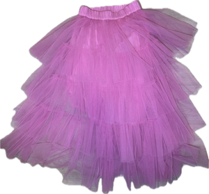 Ooh! La, La! Couture- Ruffle Top & Skirt Set (Candy Pink)