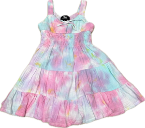 FLOWERS BY ZOE- Tie Dye Dress